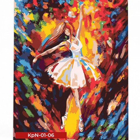 Креативна творчість "Painting by numbers" 40*50 см економ MIX Danko toys KpNe-01-01,02,03,04...10