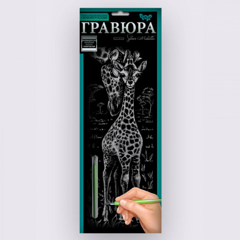 Набір для творчості "Гравюра панорама" Danko toys GR-В2-01z...12z,01s...12s