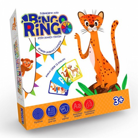 Настільна гра "Bingo Ringo" укр Danko toys GBR-01-01U