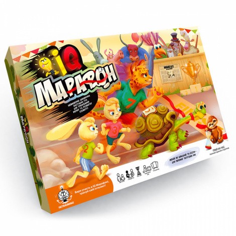 Настільна гра "IQ Марафон" Danko toys G-IQM-01-01U