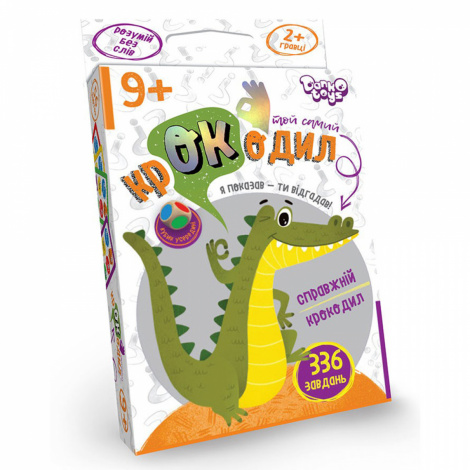 Настільна гра вікторина "Той самий крокодил" Danko toys CROC-02-01U
