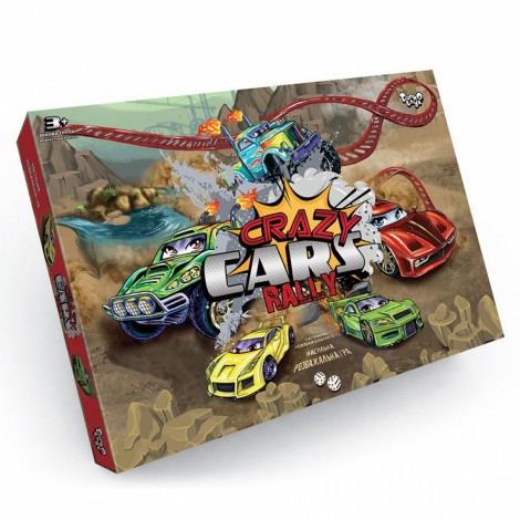 Гра настільна "Crazy Cars Rally" Danko toys DTG93R