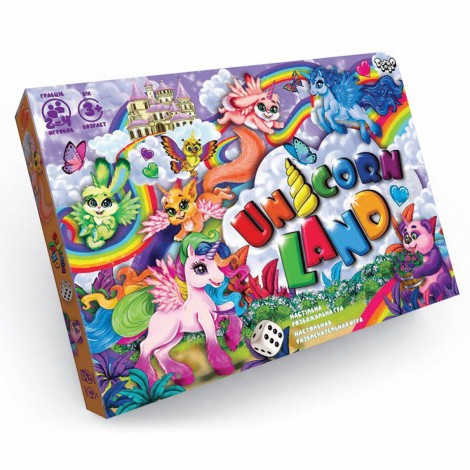 Гра настільна "Unicorn Land" Danko toys DTG97