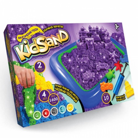 Кінетичний пісок KidSand 1200г+пісочниця KS-02-02U