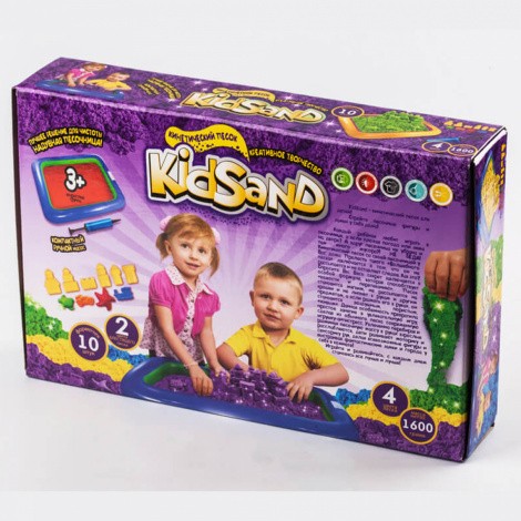 Кінетичний пісок KidSand 1200г+пісочниця KS-02-02U