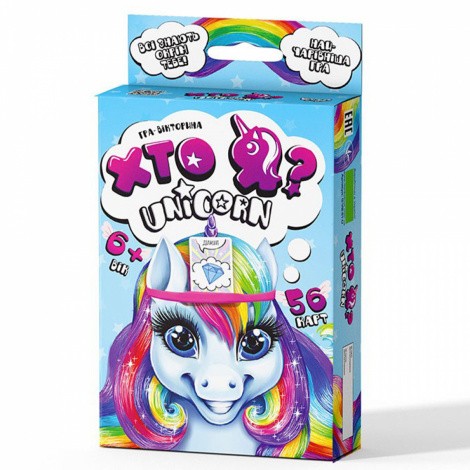 Настольная игра-викторина "Кто я? Unicorn" HIM-05-01U