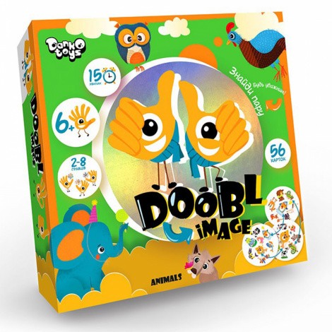 Настільна розважальна гра "DOOBL IMAGE" DBI-01-01U Danko toys