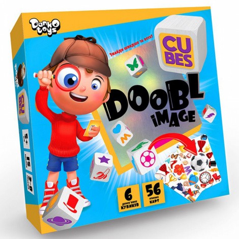 Настільна розважальна гра "Dooble Image Cubes" DBI-04-01U Danko toys