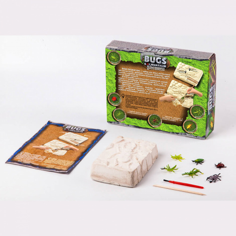 Набір для проведення розкопок "BUGS EXCAVATION" жуки Danko toys ВЕХ-01-04