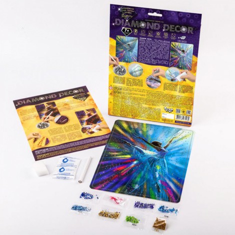 Декорування стразами "DIAMOND DECOR" (10видів) Danko toys DD-01-01,-11