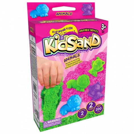 Кінетичний пісок KidSand міні 200г Danko toys KS-05-01U, 02U, 03U ... 08U