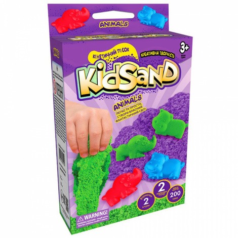 Кінетичний пісок KidSand міні 200г Danko toys KS-05-01U, 02U, 03U ... 08U