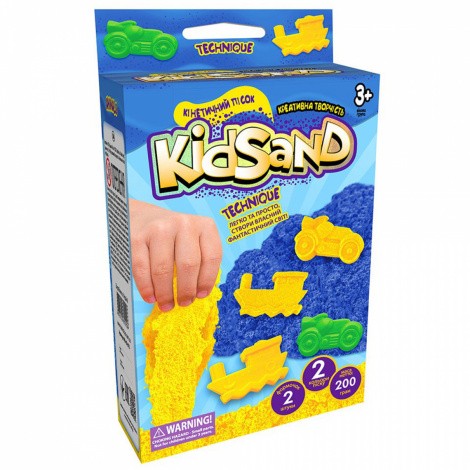 Кінетичний пісок KidSand міні 200г Danko toys KS-05-01U, 02U, 03U ... 08U
