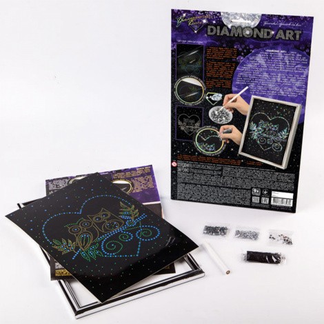 Картина стразами "DIAMOND ART" Danko toys DAR-01-09