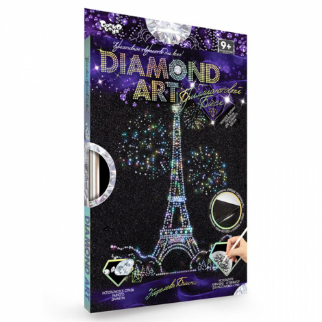 Картина стразами "DIAMOND ART" Danko toys DAR-01-09