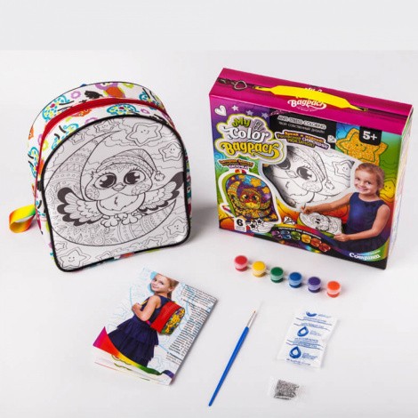 Рюкзак - розмальовка "My color BagPack" Danko toys СВР-01-05