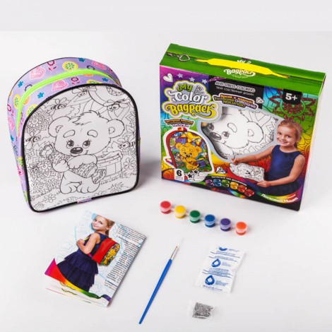 Рюкзак - розмальовка "My color BagPack" Danko toys СВР-01-05