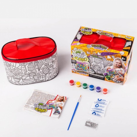 Косметичка-розмальовка "My Color Case" СОС-01-01,02,03,04