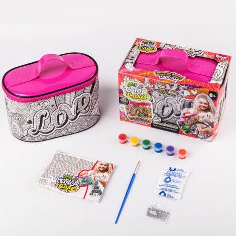Косметичка-розмальовка "My Color Case" СОС-01-01,02,03,04