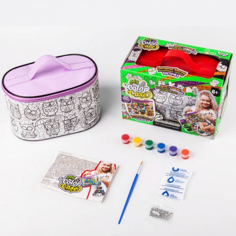 Косметичка-розмальовка "My Color Case" СОС-01-01,02,03,04