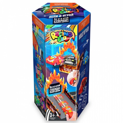 Набір для ліплення "RACING CLAY" (8) Danko toys CLRC-01-01U, CLRC-01-02U