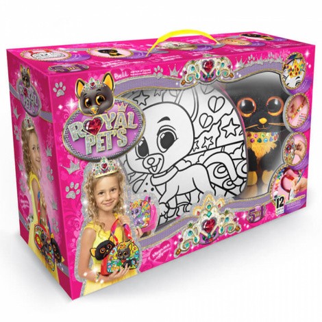 Сумочка - розмальовка з собачкою "Royal PET*S" Danko toys RP-01-01U, 02U, 03U