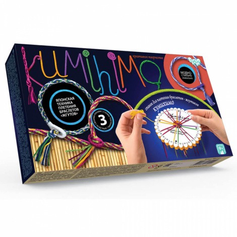 Плетіння браслетів "KUMIHIMO" КМХ-01-01,02,03 (20189) Danko toys
