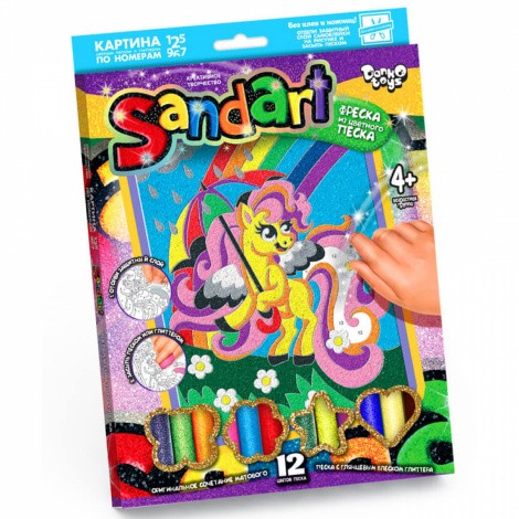 Фреска з піску Sand Art SA-01-01, 02, 03, 04 ... 10 Danko toys
