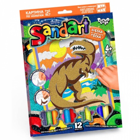 Фреска з піску Sand Art SA-01-01, 02, 03, 04 ... 10 Danko toys