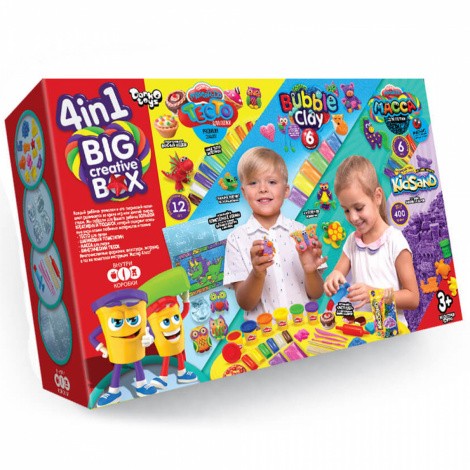 Набір творчості 4 в 1 BIG CREATIVE BOX BCRB-01-01U