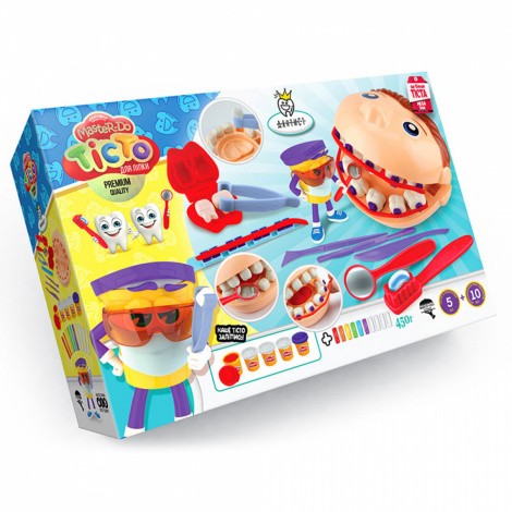 Тісто для ліпки "Master Do" Дантист Danko toys TMD-12-01U