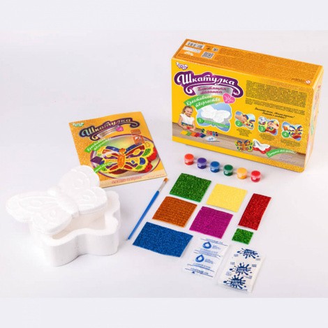 Шкатулка "Блискуча мозаїка " SHR-01-01,02,07 Danko toys