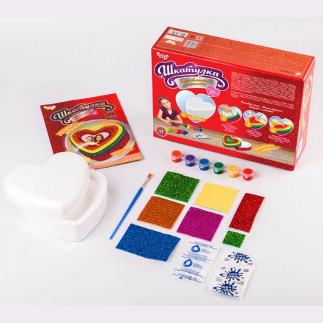 Шкатулка "Блискуча мозаїка " SHR-01-01,02,07 Danko toys