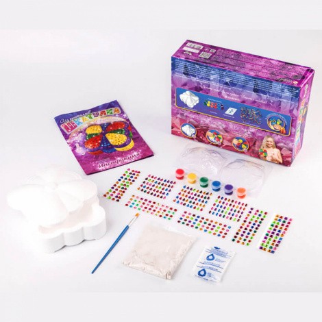 Шкатулка  із кристалів своїми руками Danko toys SHK-01-01,02,03