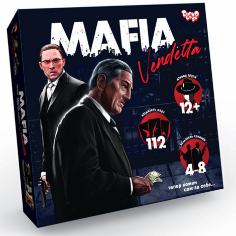 Розважальна гра "MAFIA Vendetta" Danko toys MAF-01-01U