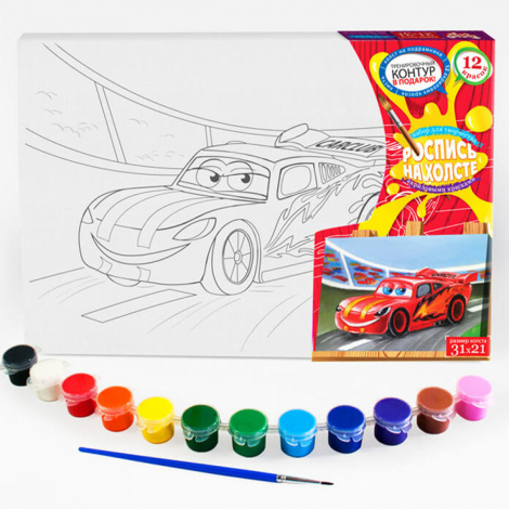 РОЗПИС НА ПОЛОТНІ 21*31 РХ-01-01,02,03,04...12 Danko toys