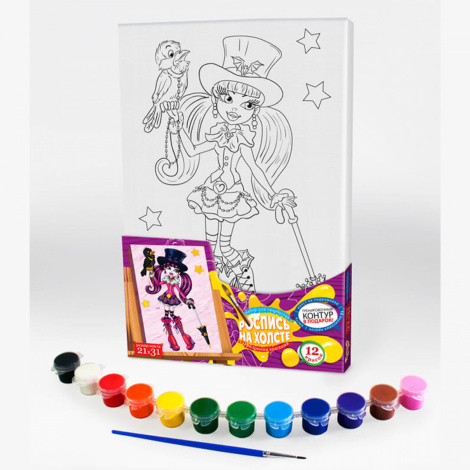 РОЗПИС НА ПОЛОТНІ 21*31 РХ-01-01,02,03,04...12 Danko toys