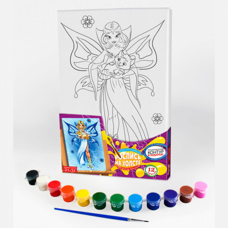 РОЗПИС НА ПОЛОТНІ 21*31 РХ-01-01,02,03,04...12 Danko toys