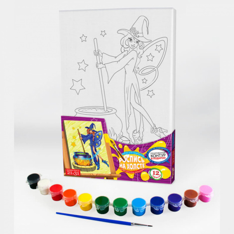 РОЗПИС НА ПОЛОТНІ 21*31 РХ-01-01,02,03,04...12 Danko toys