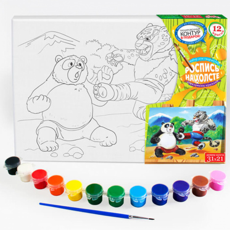 РОЗПИС НА ПОЛОТНІ 21*31 РХ-01-01,02,03,04...12 Danko toys