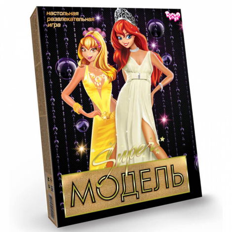 Игра большаянастольная  "Супер модель" Danko toys 0099