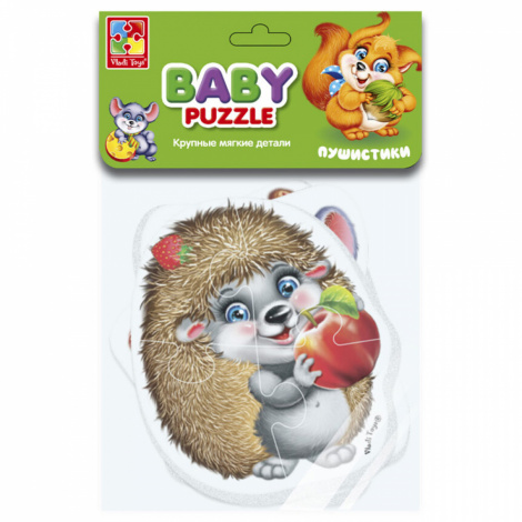 Пазли Vladi toys "Baby puzzle" "Пухнастики" VT1106-89
