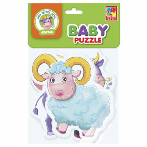 Пазли Vladi toys "Baby puzzle" "Ферма" VT1106-51