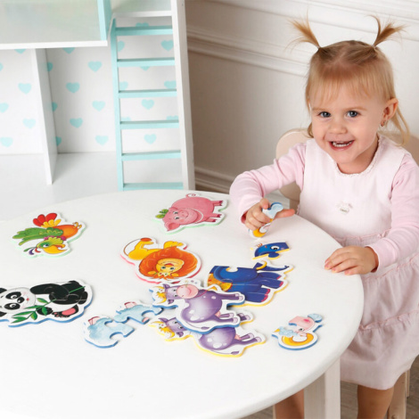 Пазли Vladi toys "Baby puzzle" "Ферма" VT1106-51