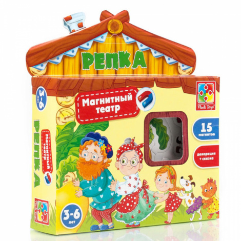 Магнітний театр "Ріпка" Vladi toys VT3206-24