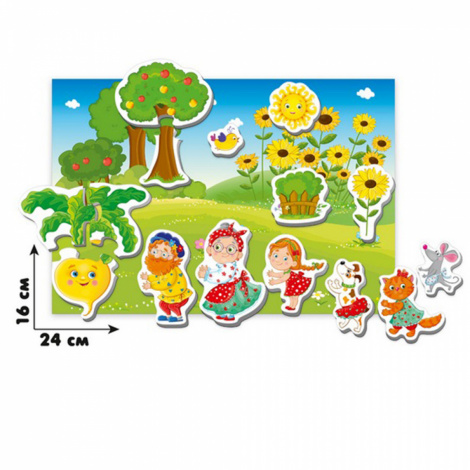 Магнітний театр "Ріпка" Vladi toys VT3206-24