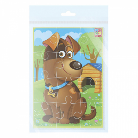 Пазли Vladi Toys А-5 м*які "Улюбленці. Песик" VT1103-53