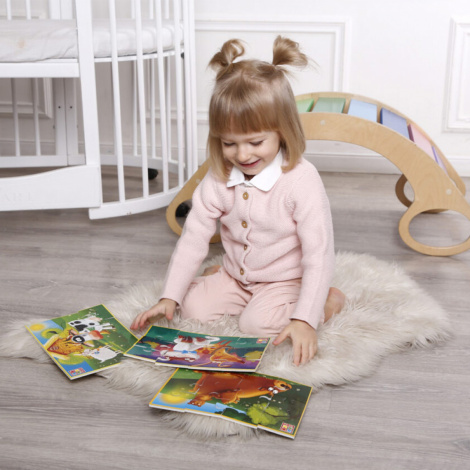 М*які пазли Vladi Toys А-5 "Котик та песик" VT1103-43