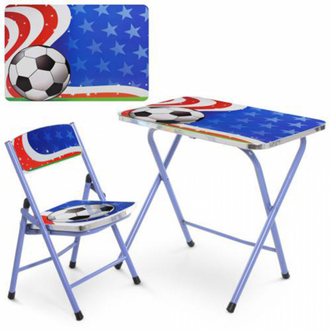 Столик A19-football стіл 40*60см, 1 стільчик
