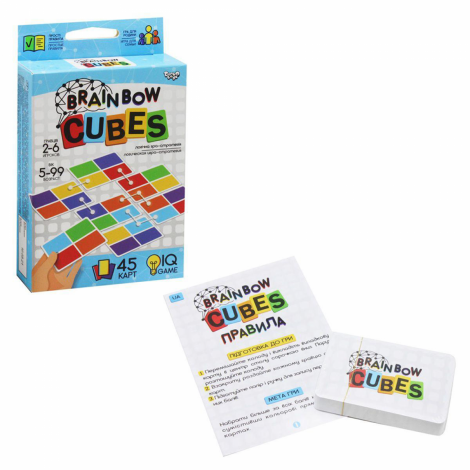 Розважальна гра "Brainbow CUBES" Danko toys G-BRC-01-01